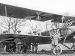 Albatros B.II with a wildly mismatched starboard top wing cross. Note the missing observer cockpit coaming (Greg Van Wyngarden)